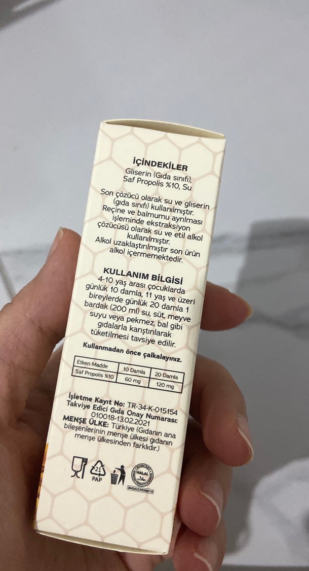 Homme Vita Propolis Bazlı Su Esaslı Serum 30ml - Görsel 2