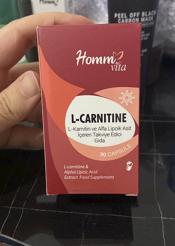 Homm Vita L-Carnitine Takviye Edici 30 Kapsül