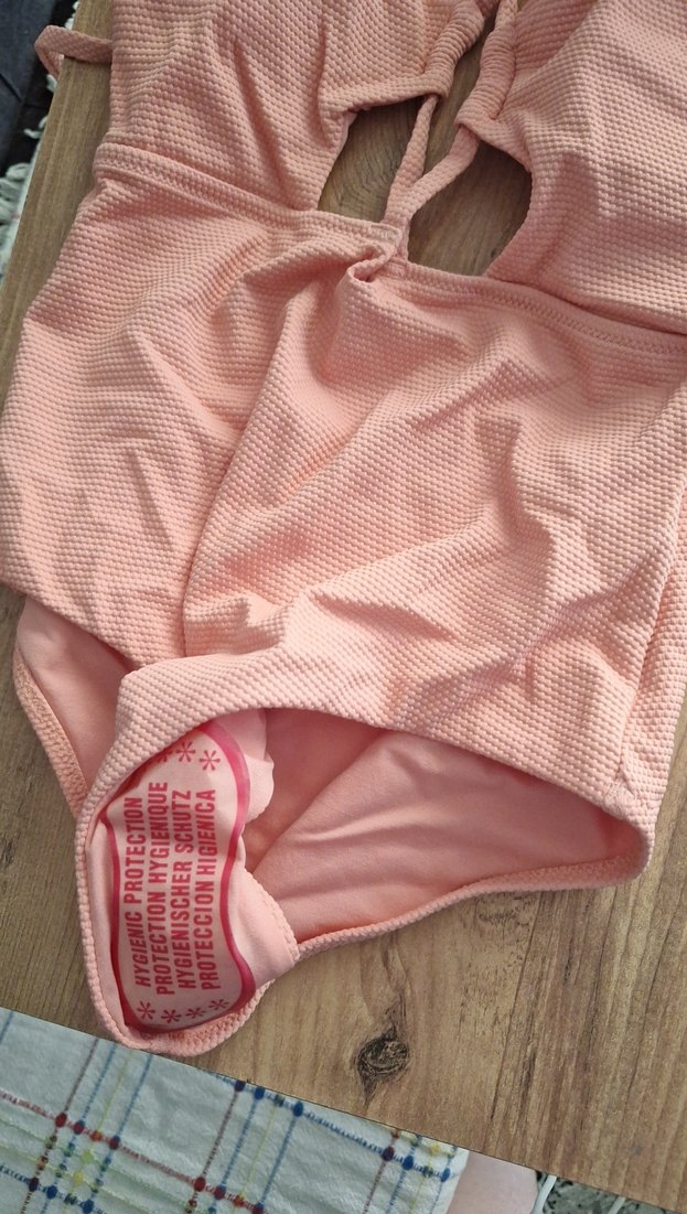 Pembe Strappy Kadın Mayokini - Görsel 2