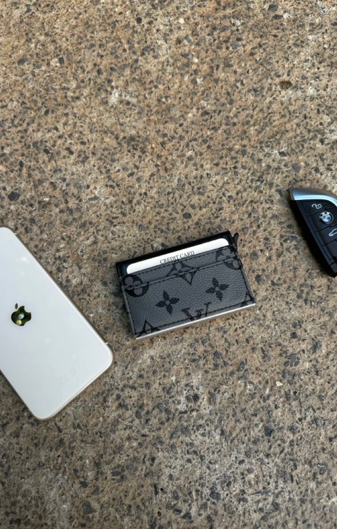 LV Monogram Giant Kartlık gri zemin, siyah cesaret İkonik lüks - Görsel 2