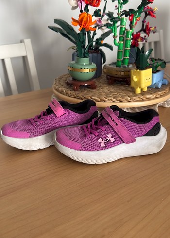 Kız Çocuk Pembe  under armour Casual Spor Ayakkabı - Görsel 2