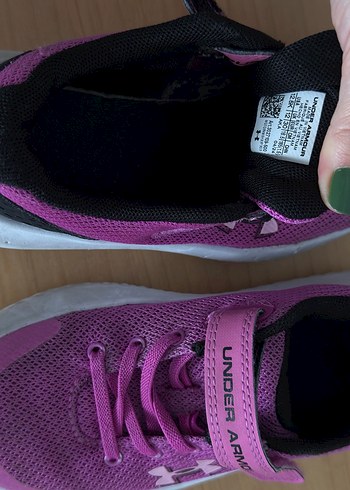 Kız Çocuk Pembe  under armour Casual Spor Ayakkabı - Görsel 4