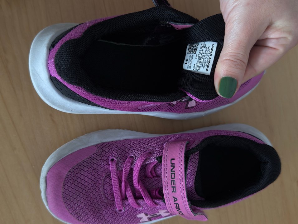 Kız Çocuk Pembe  under armour Casual Spor Ayakkabı - Görsel 4