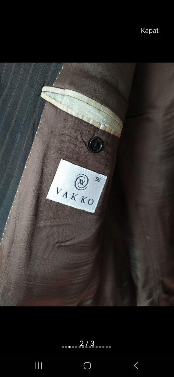 Kahverengi Erkek Takım Elbise - Görsel 2