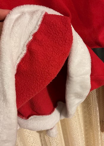 Kırmızı Yılbaşı Kadın Sweatshirt - Görsel 6