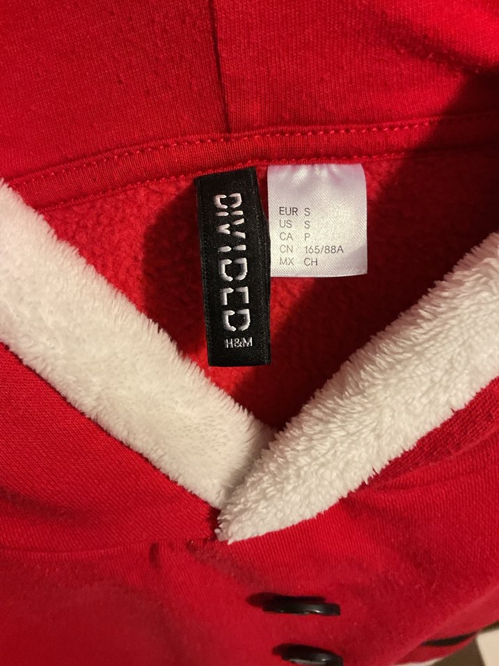 Kırmızı Yılbaşı Kadın Sweatshirt - Görsel 3