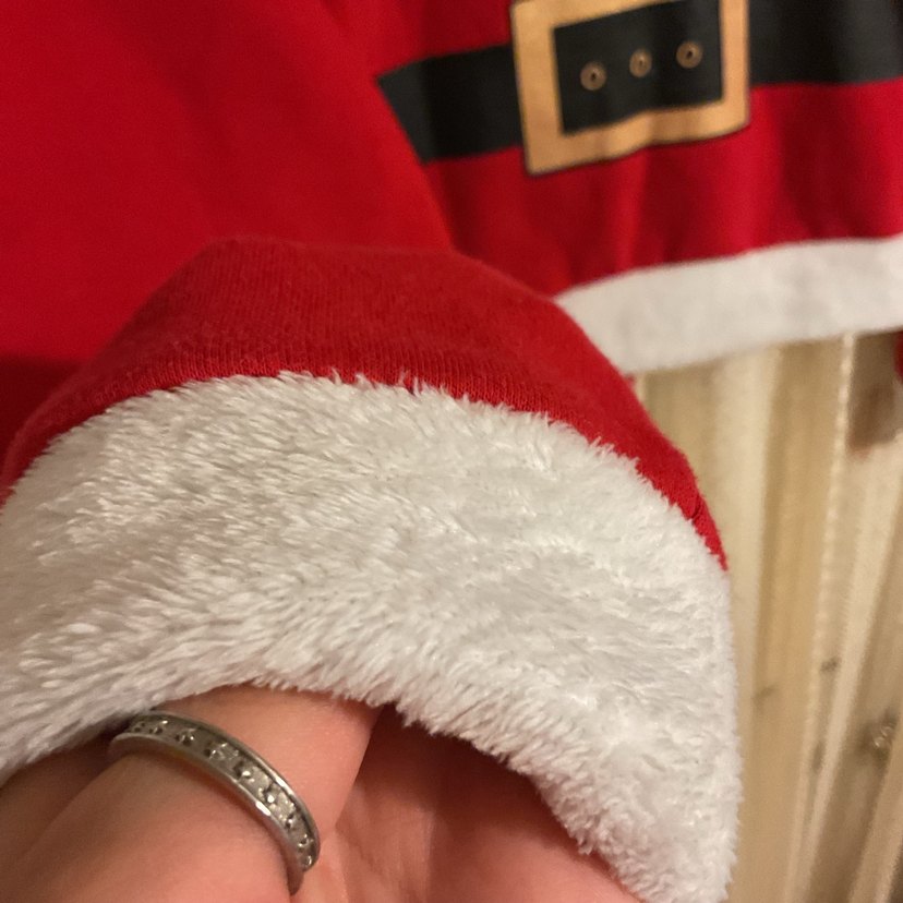 Kırmızı Yılbaşı Kadın Sweatshirt - Görsel 4