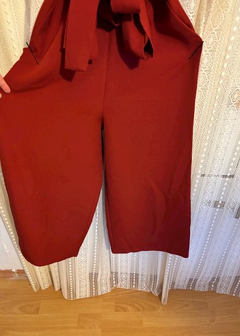 Kiremit Rengi Kadın Tulum - Görsel 3