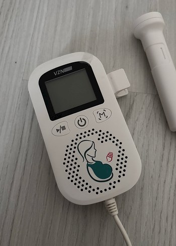 Bebek Dinleme Cihazı Beyaz-Gri - Görsel 2