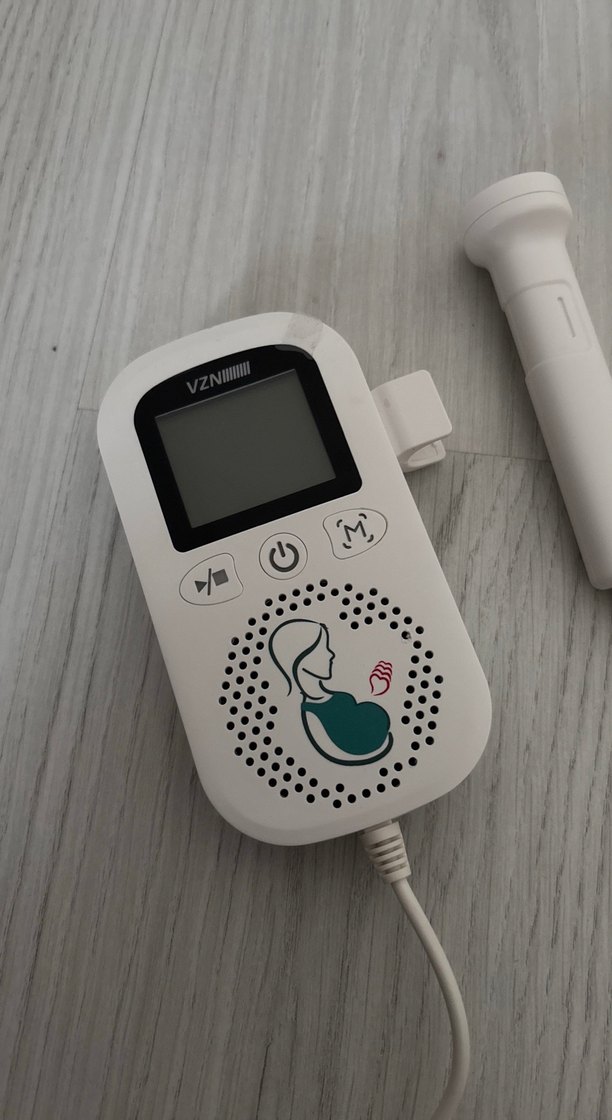 Bebek Dinleme Cihazı Beyaz-Gri - Görsel 2