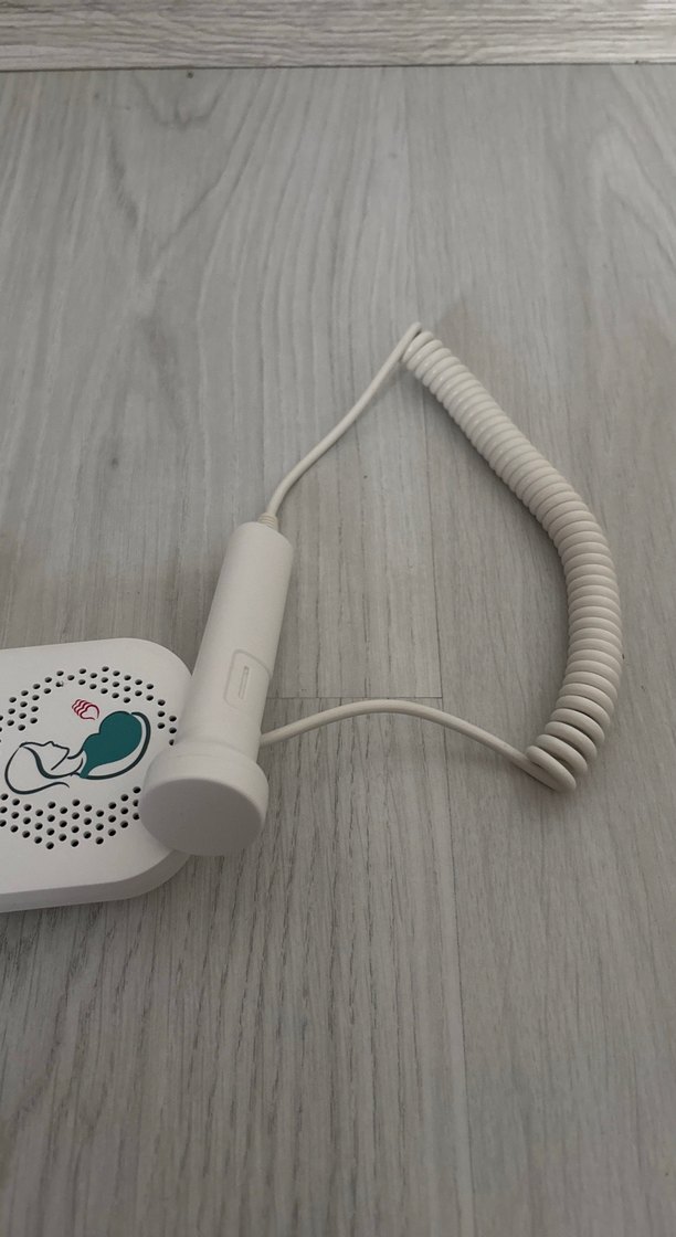 Bebek Dinleme Cihazı Beyaz-Gri - Görsel 3