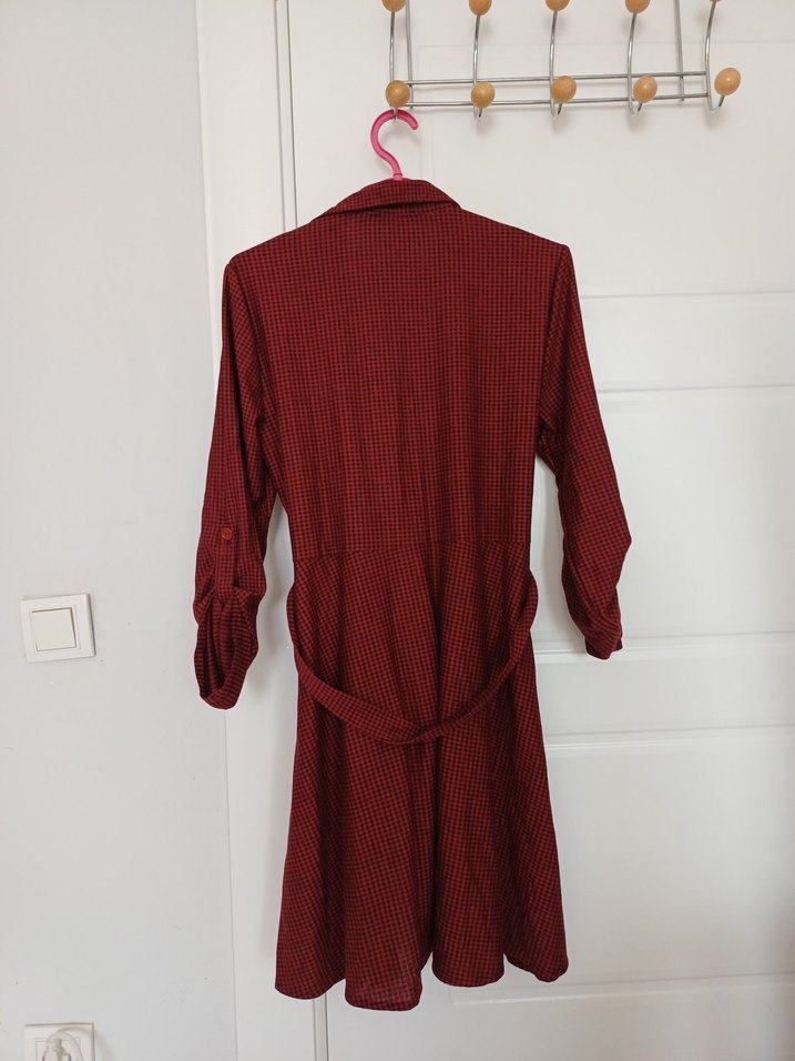 Bordo Midi Kadın tunik - Görsel 3