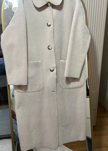 Tavşan tüylü kaban en fazla üç kez kullanılmış temiz ve lekesiz - Görsel 2