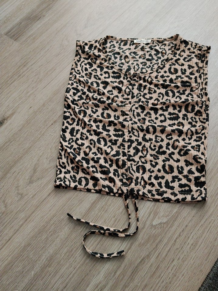 Leopar Desenli Kemerli Sokak Stili Kedi Kıyafeti - Görsel 5