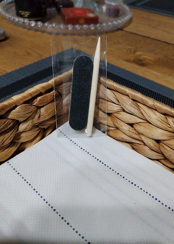 Koyu Mavi Tırnak Süslemeleri Seti - Görsel 3