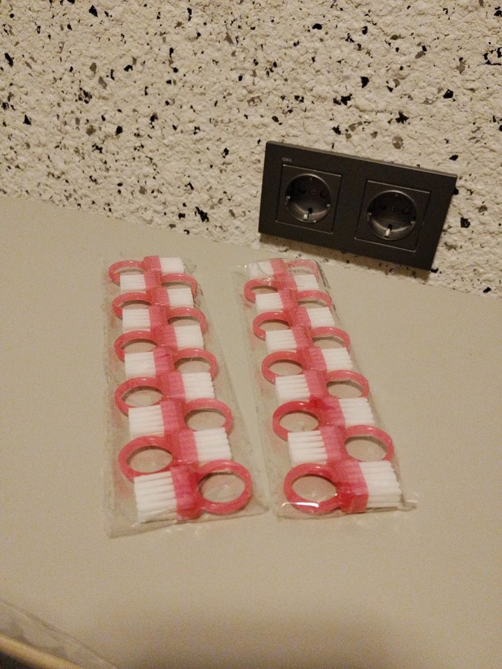 Pembe Tırnak Temizleme Fırçası Seti - Görsel 3