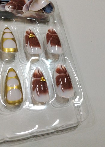 Mavi Tırnak Süsleri ve Törpü Seti - Görsel 2