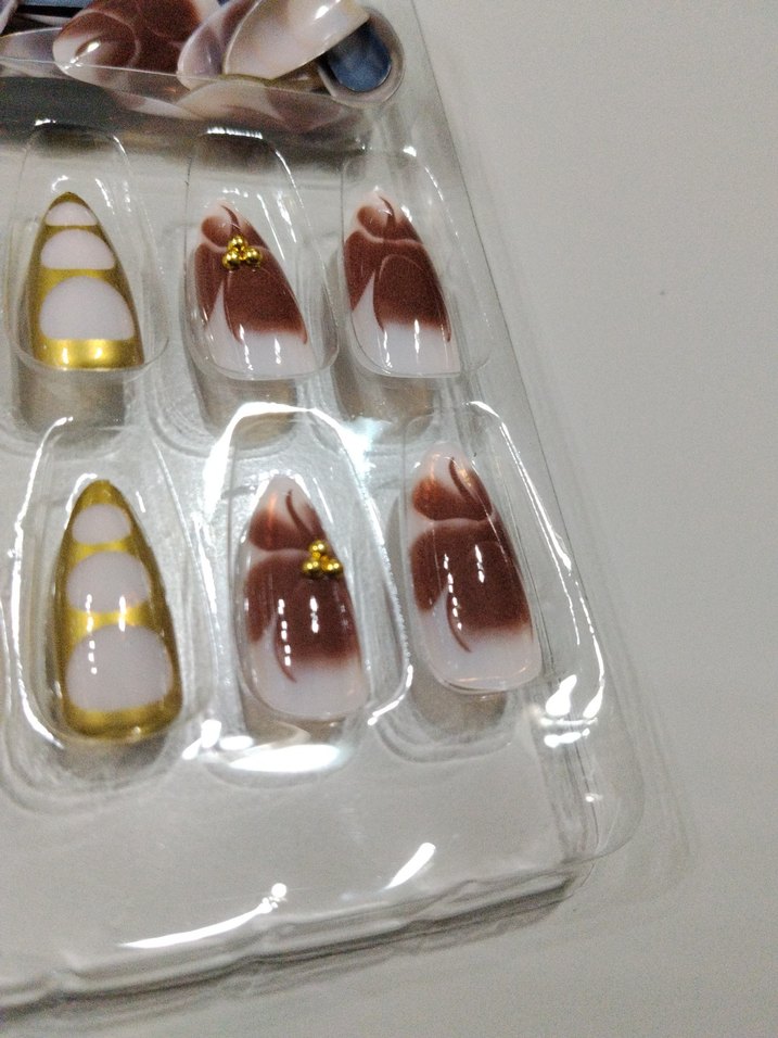 Mavi Tırnak Süsleri ve Törpü Seti - Görsel 2