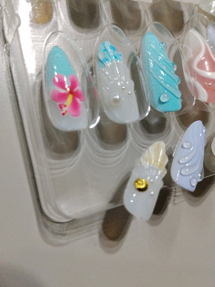 Pastel Çok Renkli Tırnak Süslemeleri - Görsel 2