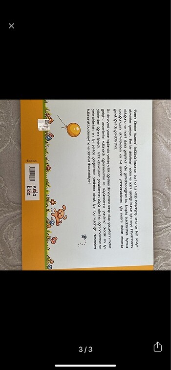Beden Duyu bütünleme etkinlik kitabı