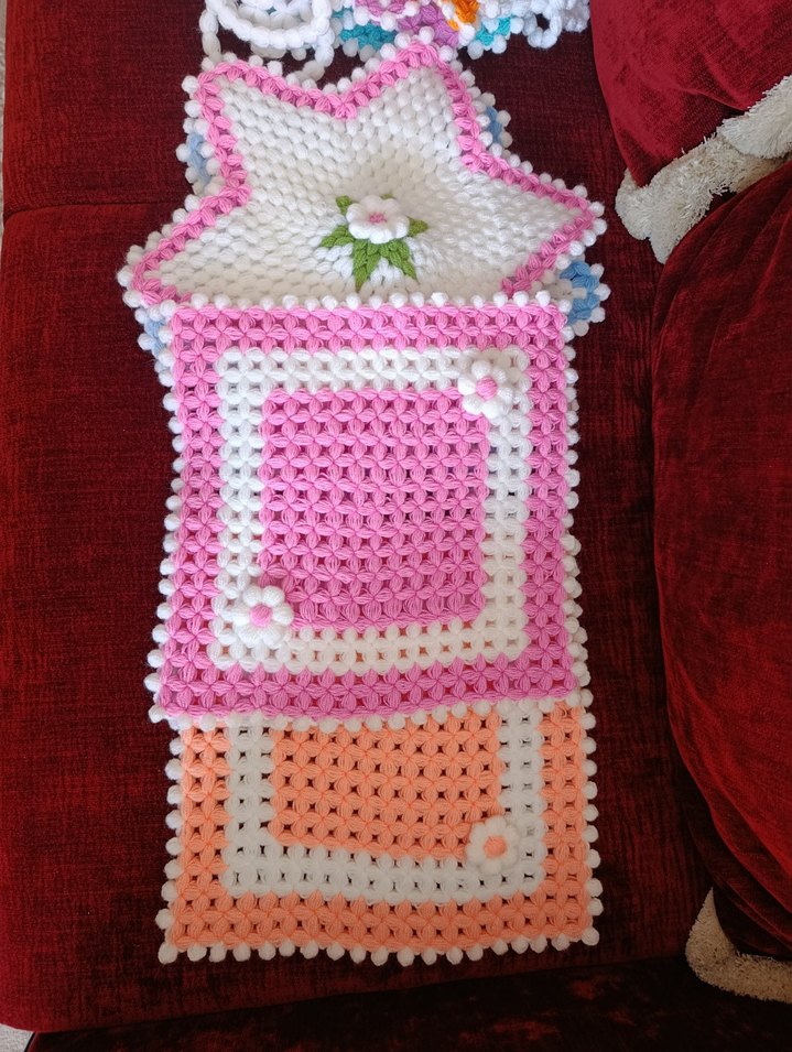 70 adet Renkli Örgü Banyo Süngeri Seti lif - Görsel 2