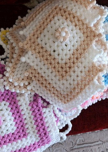 lif Takımı Renkli Yıldız ve Kare Tasarımlı Banyo Kesesi - Görsel 7