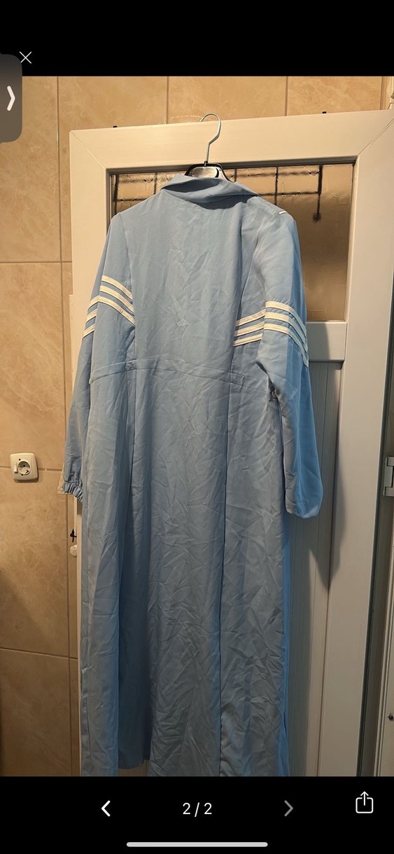 Adidas Uzun Mavi elbise - Görsel 2