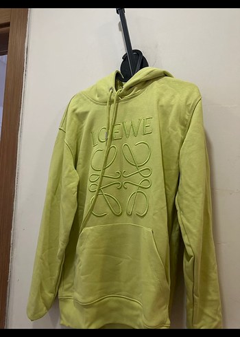Loewe Sari Kapusonlu Kadin Sweatshirt