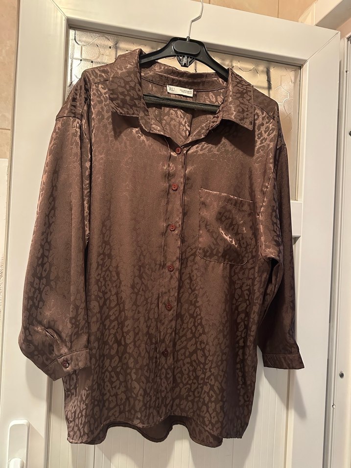 Kahverengi Rahat Kesim Kadın ikili takım - Görsel 2