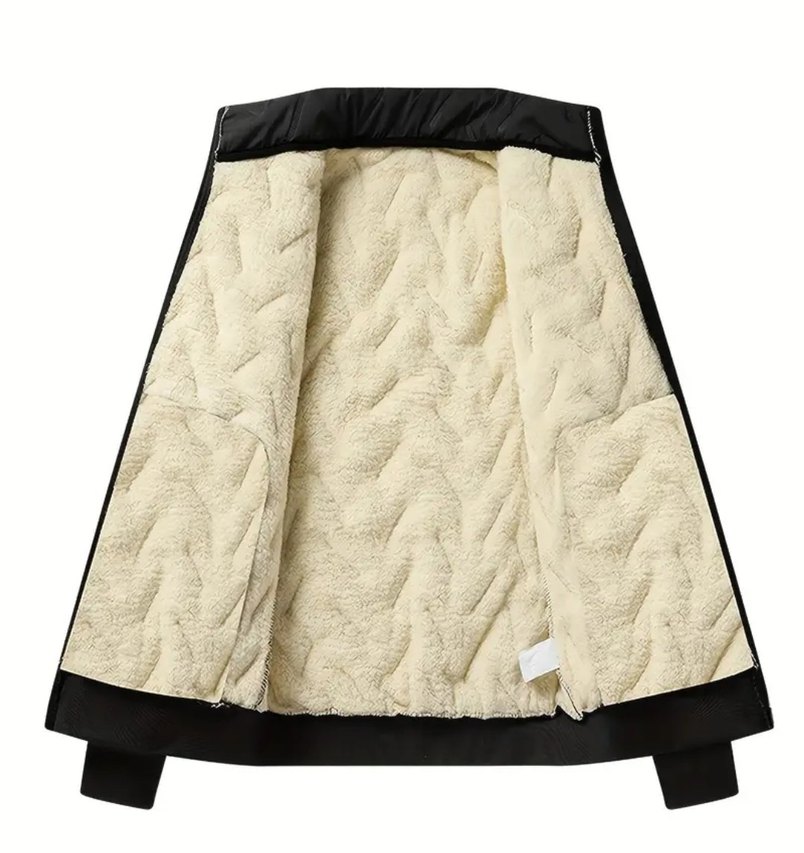 Erkek Siyah Fermuarlı Polar Eşofman Takımı 

M Beden - Görsel 5