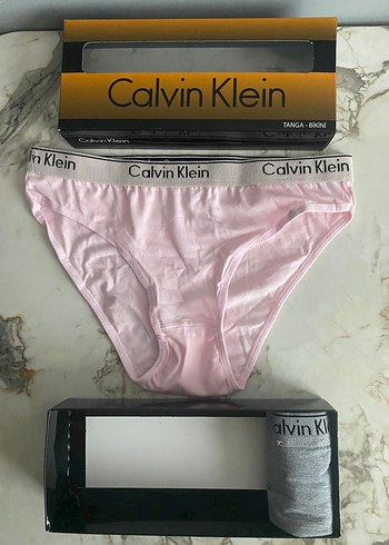 Kadın Calvin Klein Midi Boxer Seti - Görsel 4