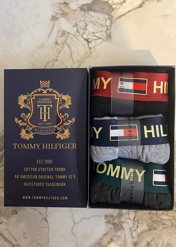 Emporio Armani  Erkek Siyah Baskılı Boxer - Görsel 9