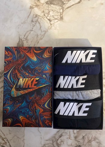 Emporio Armani  Erkek Siyah Baskılı Boxer - Görsel 6