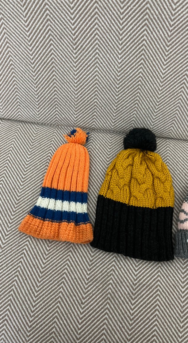 Kadın Çok Renkli Örgü Bere - Görsel 2