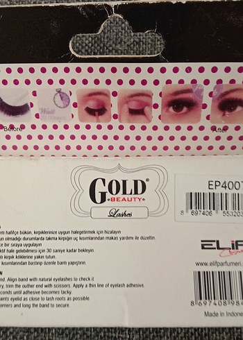 siyah yeni 2 li Takma Kirpikler - Görsel 4