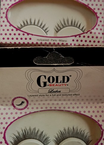 siyah yeni 2 li Takma Kirpikler - Görsel 3