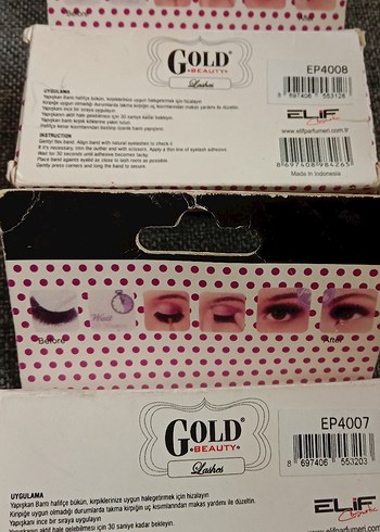 siyah yeni 2 li Takma Kirpikler - Görsel 8