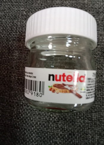 Beyaz Kapaklı Küçük Cam Kavanoz - Görsel 4