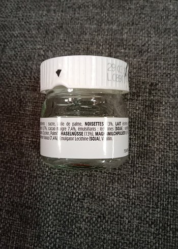 Beyaz Kapaklı Küçük Cam Kavanoz - Görsel 5