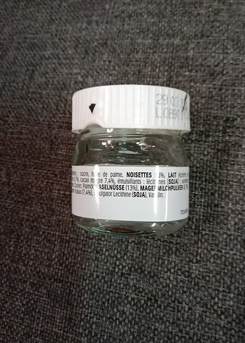 Beyaz Kapaklı Küçük Cam Kavanoz - Görsel 2