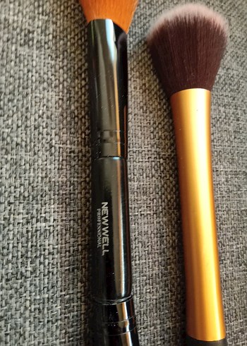 Çift Uçlu ve Yumuşak Kıllı Makyaj Fırçaları 2 li - Görsel 4