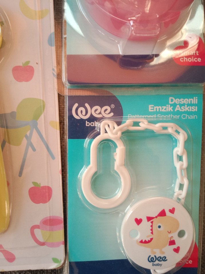 3 lü wee baby bebek gereçleri - Görsel 4
