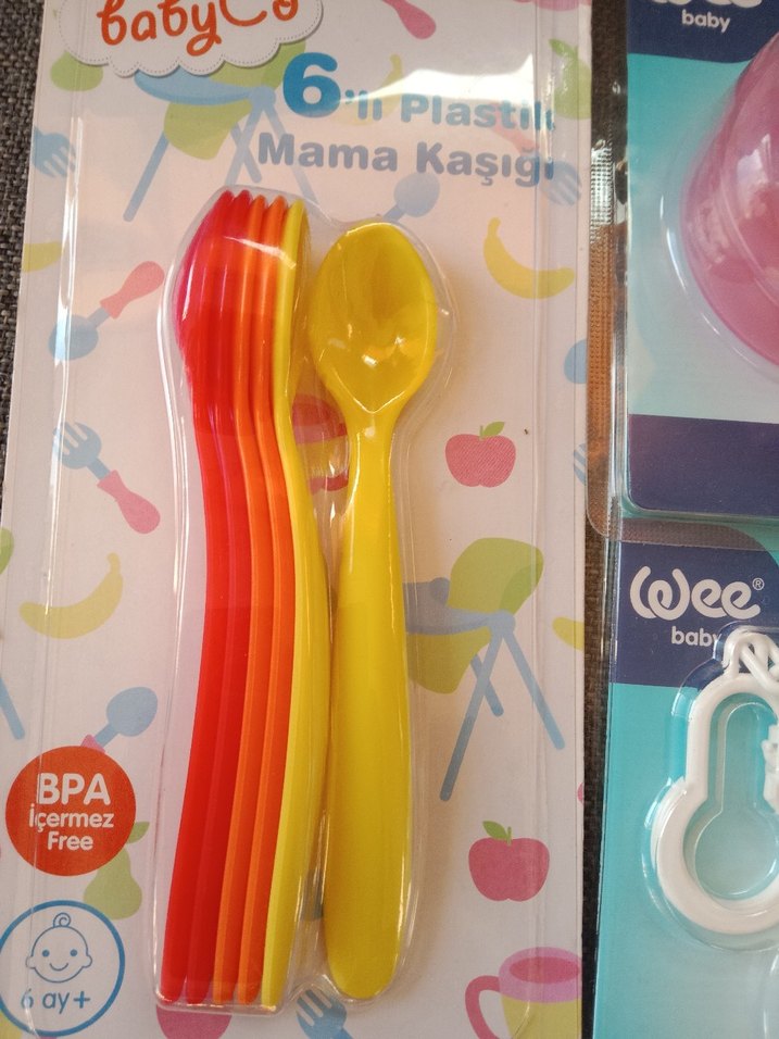 3 lü wee baby bebek gereçleri - Görsel 2