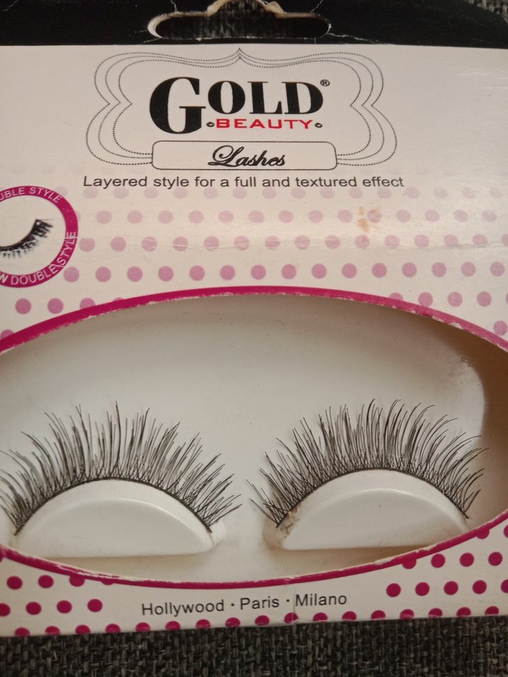 Gold Beauty Altın Renk Takma Kirpik - Görsel 2