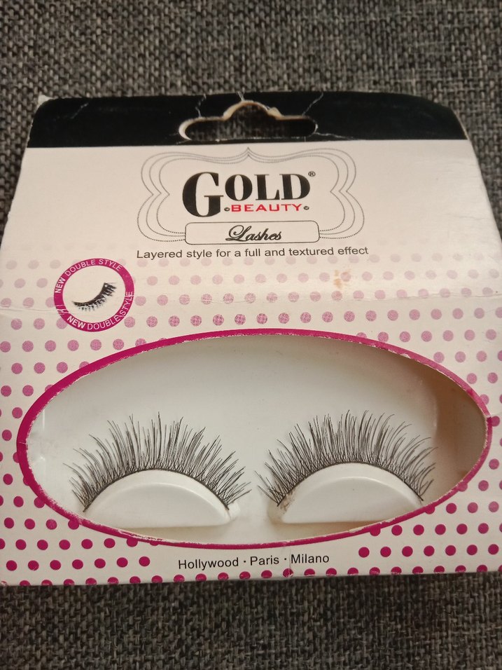 Gold Beauty Altın Renk Takma Kirpik - Görsel 4