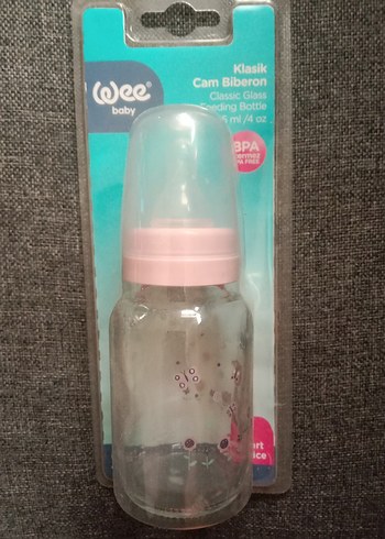 125ml.yeni wee baby cam biberon - Görsel 5