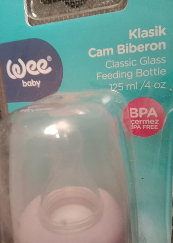 125ml.yeni wee baby cam biberon - Görsel 2