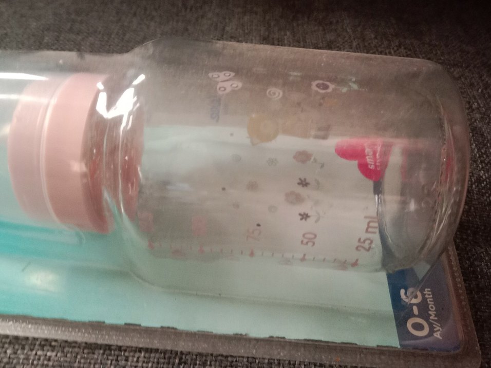 125ml.yeni wee baby cam biberon - Görsel 4