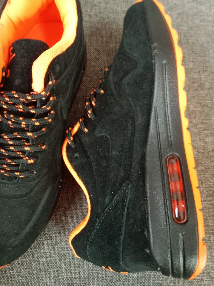 Turuncu siyah 36 Bağcıklı kadın Outdoor Ayakkabı - Görsel 5