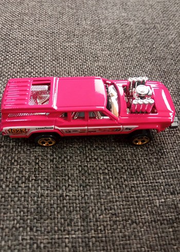 Renkli Pembe Oyuncak Araba 1623 - Görsel 3